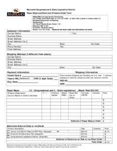 MdProperty Map Web Companion CD-ROM Order Form