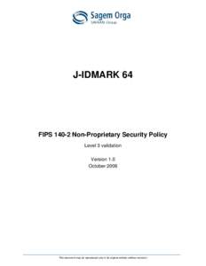 Microsoft Word - 22c - DSE_D70_2005_D0268[removed]J-IDMARK64 - SecurityPolicy_13Oct06.doc