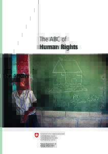 The ABC of Human Rights Content Introduction	 The development of human rights