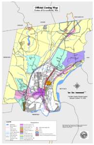 Official Zoning Map  Town of Greenfield, MA BERNARDSTON  HTS