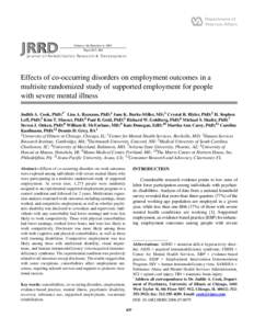 JRRD  Volume 44, Number 6, 2007 Pages 837–850  Journal of Rehabilitation Research & Development
