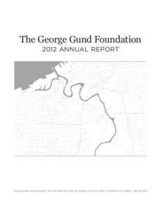 George Gund Foundation – 2012 Annual Report