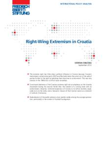 Right-wing extremism in Croatia