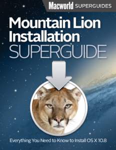 Mountain Lion Installation Guide