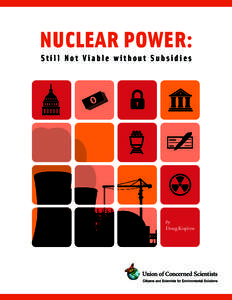 NUCLEAR POWER: Still Not Viable without Subsidies by Doug Koplow