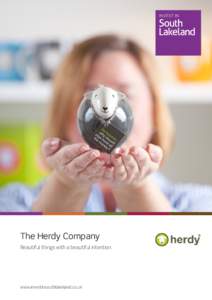 The Herdy Company Beautiful things with a beautiful intention. www.investinsouthlakeland.co.uk  The Herdy Company
