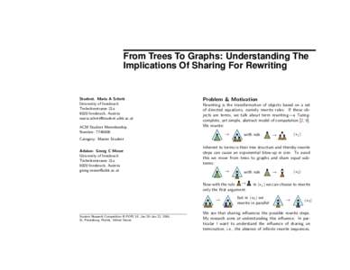 Theoretical computer science / Mathematics / Graph theory / Formal languages / Logic in computer science / Graph rewriting / Mathematical logic / Rewriting / Graph / KnuthBendix completion algorithm / Abstract semantic graph / Tree