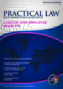 PRACTICAL LAW MULTI-JURISDICTIONAL GUIDELABOUR AND EMPLOYEE BENEFITS