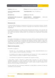 Microsoft Word - Politica Derechos Humanos.doc
