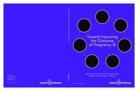 Toward Improving the Outcome of Pregnancy III  Toward Improving the Outcome of Pregnancy III
