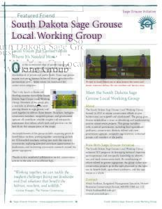 South Dakota Sage Grouse Local Working Group-Featured Friend.indd