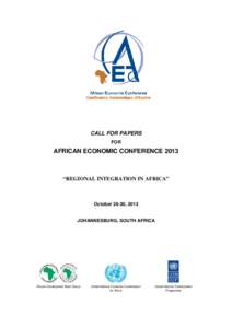 Africa / United Nations General Assembly observers / Development / Regional integration / African Development Bank / Economic integration / Economy of Africa / African Union / K. Y. Amoako / International trade / International economics / International relations