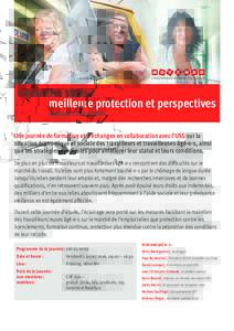 L’Institut de formation des syndicats www.movendo.ch  	 Génération 50plus : meilleure protection et perspectives  