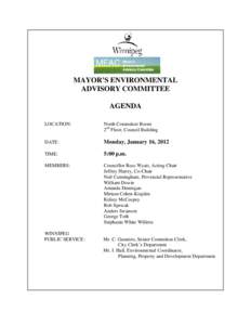 MEAC  Mayor’ Mayor’s Environmental Advisory Committee