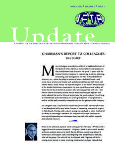 march 2005  • volume 12 • issue 1 Update