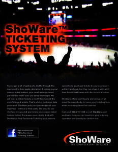 Public transport in Melbourne / TicketForce / ShowClix / Tickets / Travel technology / Technology