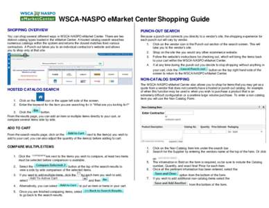 Microsoft Word - WSCA Shopping Quick Reference Guide
