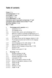 Table of contents Preface v Acknowledgements vii List of tables