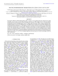 The Astrophysical Journal, 755:158 (8pp), 2012 August 20  Cdoi:637X