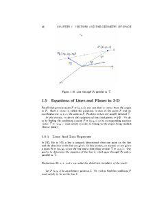 40  CHAPTER 1. VECTORS AND THE GEOMETRY OF SPACE