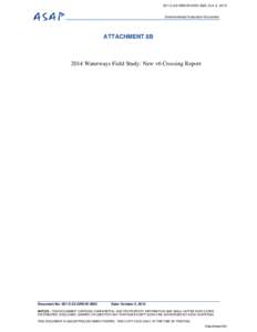 2014 Waterways Field Program Summary