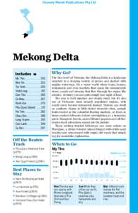 ©Lonely Planet Publications Pty Ltd  Mekong Delta Why Go? My Tho. . . . . . . . . . . . . 350 Ben Tre. . . . . . . . . . . . 353