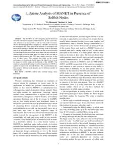 ISSN[removed]International Journal of Advanced Trends in Computer Science and Engineering, Vol.2 , No.1, Pages : [removed]Special Issue of ICACSE[removed]Held on 7-8 January, 2013 in Lords Institute of Engineering and Technology, Hyderabad