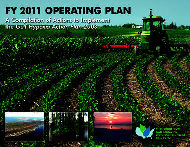 FY 2011 Operating Plan, A Compilation of Actions to Implement the Gulf Hypoxia Action Plan 2008