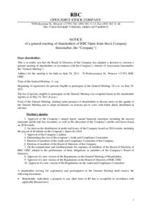 Microsoft Word - Notice of general meeting of shareholders_eng
