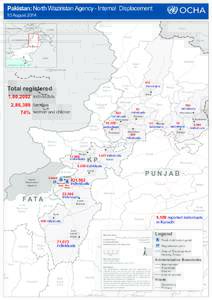 Pakistan: North Waziristan Agency - Internal Displacement  10 August 2014 TAJIKISTAN