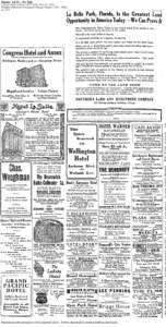 Display AdNo Title Chicago Daily Tribune); Nov 23, 1910; ProQuest Historical Newspapers Chicago Tribunepg. A10  Reproduced with permission of the copyright owner. Further reproduction pro