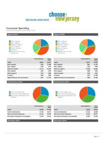 Consumer Spending Consumer Spending Report (Lambertville, New Jersey) Apparel ([removed]Apparel (2019)