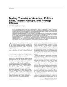 Politics / Political science / Political philosophy / Forms of government / Democracy / Pluralism / Oligarchy / Politics of the United States / Polyarchy / Think tank / State / Benjamin Page