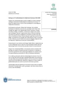 Microsoft Word - Dok nrEndeligt høringssvar vedr  Vandhandleplan fra Amager Vest Lokaludvalg