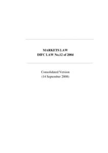 Microsoft Word - _b_Cons Markets Law DIFC LawNo12.doc