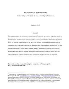 Microsoft Word - BDW-Evolution of Product Search-Final-JLEP
