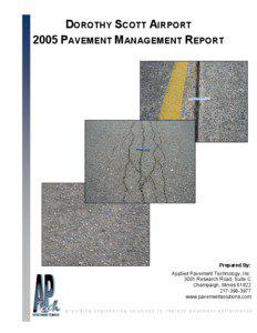 Dorothy Scott Airport[removed]Pavement Management Report