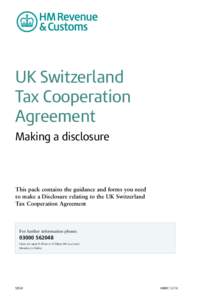 UK Switzerland Tax Cooperation Agreement