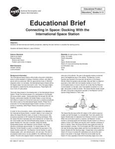 Educational Product National Aeronautics and Space Administration Educators Grades 5–12