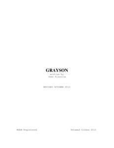 GRAYSON written by John Fiorella