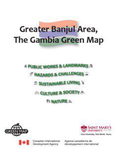 Greater Banjul Area, The Gambia Green Map