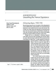 CHAPTER 7  ANTHROPOLOGY Unearthing the Human Experience