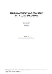 Microsoft Word - ART-2006-making applications scalable with LB.doc