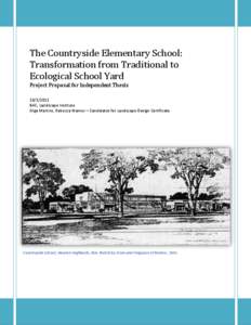 The Countryside Elementary School: Transformation from Traditional to Ecological School Yard