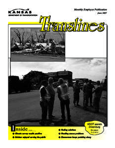 Monthly Employee Publication June 2007 Translines  DEPARTMENT OF TRANSPORTATION