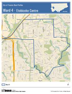 City of Toronto Ward Profiles  Ward 4 - Etobicoke Centre lR d