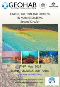 LINKING PATTERN AND PROCESS IN MARINE SYSTEMS Second Circular Multibeam-LIDAR bathymetry Lorne, Australia