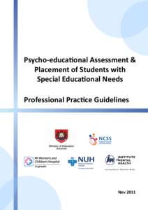 Disability / Psychometrics / Standards-based education / Special education / Educational assessment / Inclusion / Test / Norm-referenced test / School Psychological Examiner / Education / Educational psychology / Standardized tests