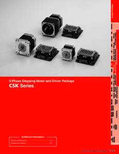 Stepping Motors Introduction CFK2  PMC