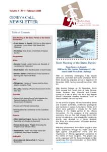 Microsoft Word - GC - Newsletter - Volume 4 N°1 - February 2006